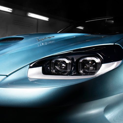 2025 Touring Superleggera Veloce12 Azzurro Cielo Exterior